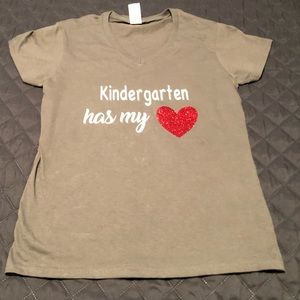 Medium Teacher Kindergarten shirt